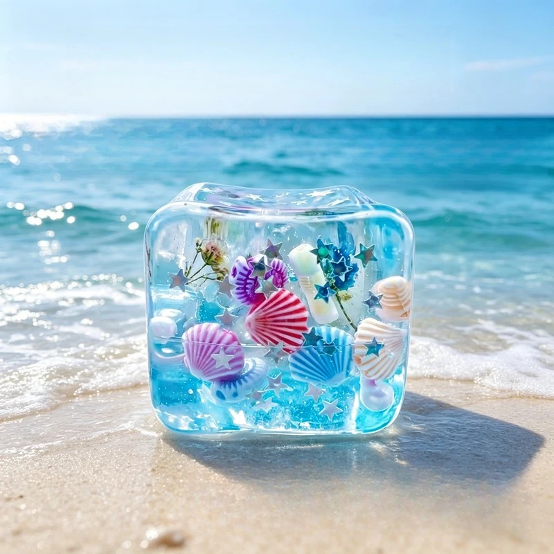 Shelly - Brinquedo Sensorial Squishy de Concha Embutida