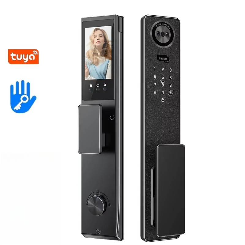 Tuya Smart - Fechadura inteligente tuya wifi, fechadura biométrica