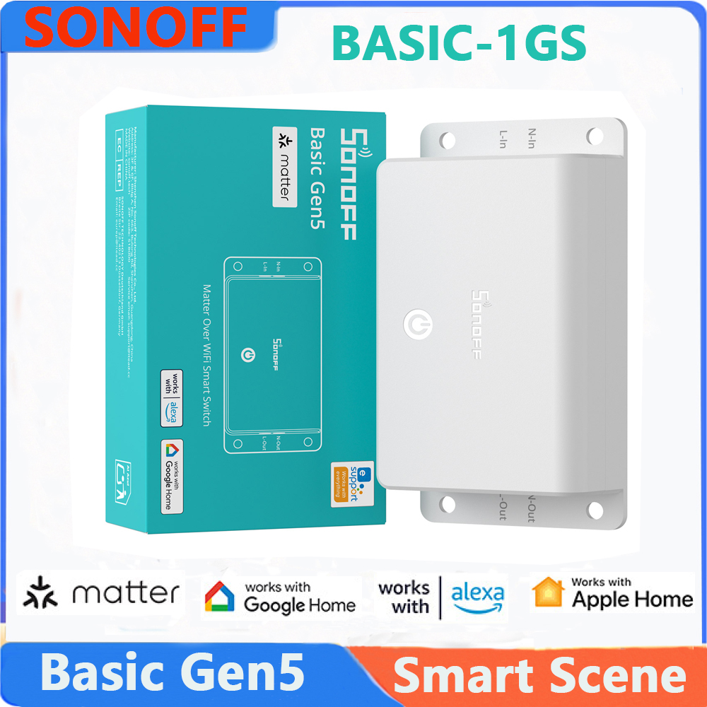 Sonoff Basic - SONOFF Basic Gen5 (BASIC-1GS) Interruptor Inteligente