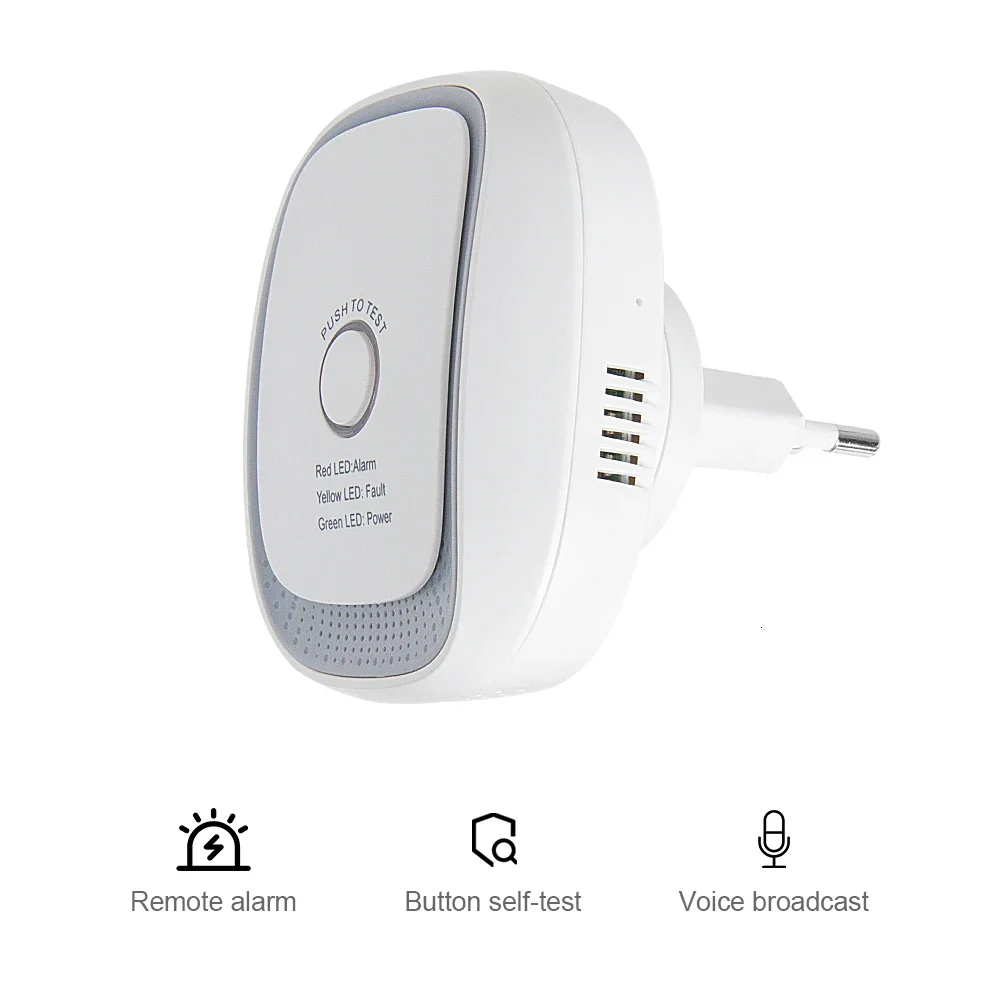 Sensor de Gás Combustível HEIM - Tuya Smart avaliação e preço