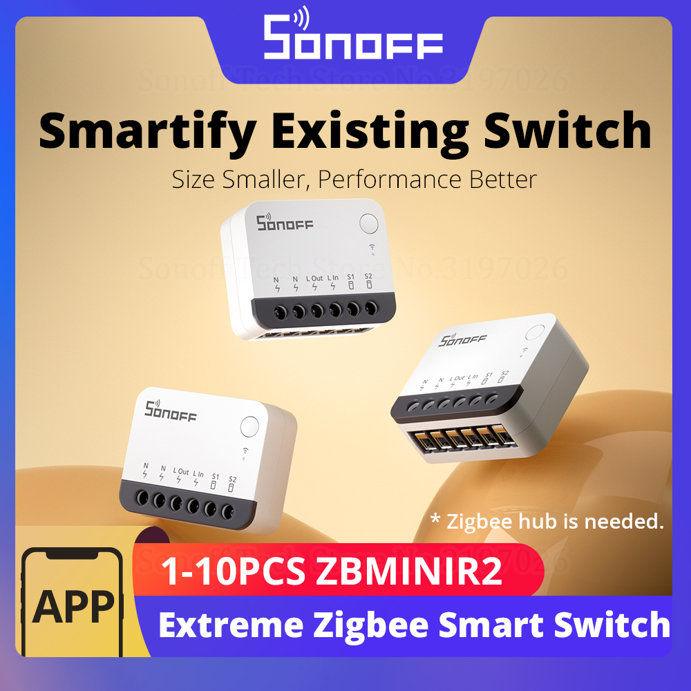 SONOFF ZBMINIR2 Interruptor In - Sonoff avaliação e preço