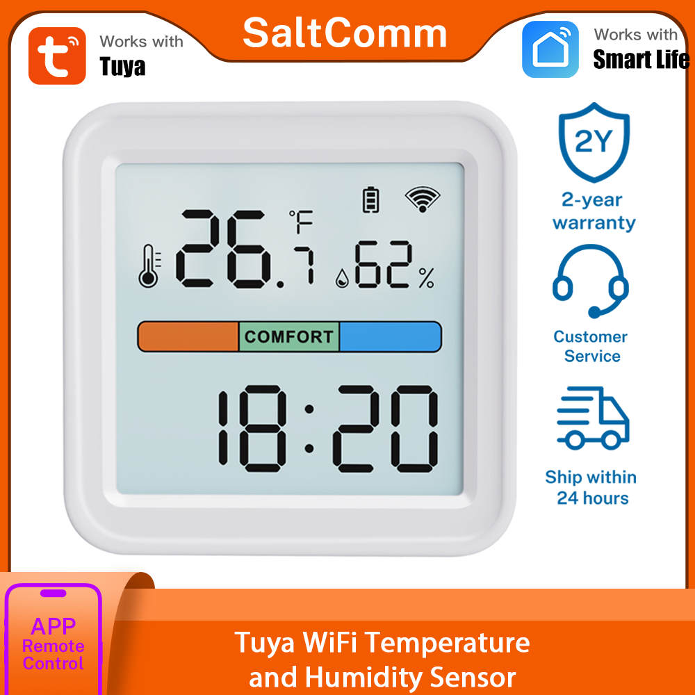 Sensor de Temperatura e Umidad - Home Assistant Tuya avaliação e preço