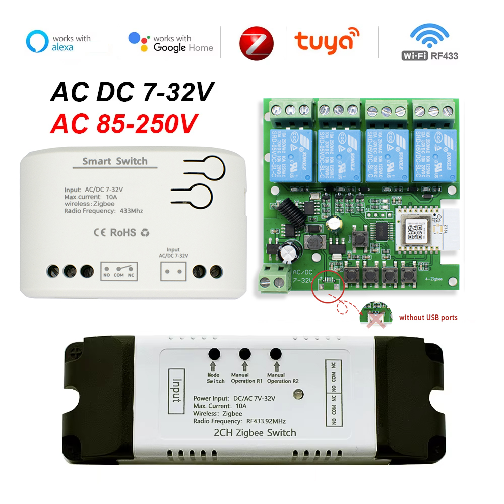Tuya zigbee controle remoto in - Tuya 4 Channel avaliação e preço