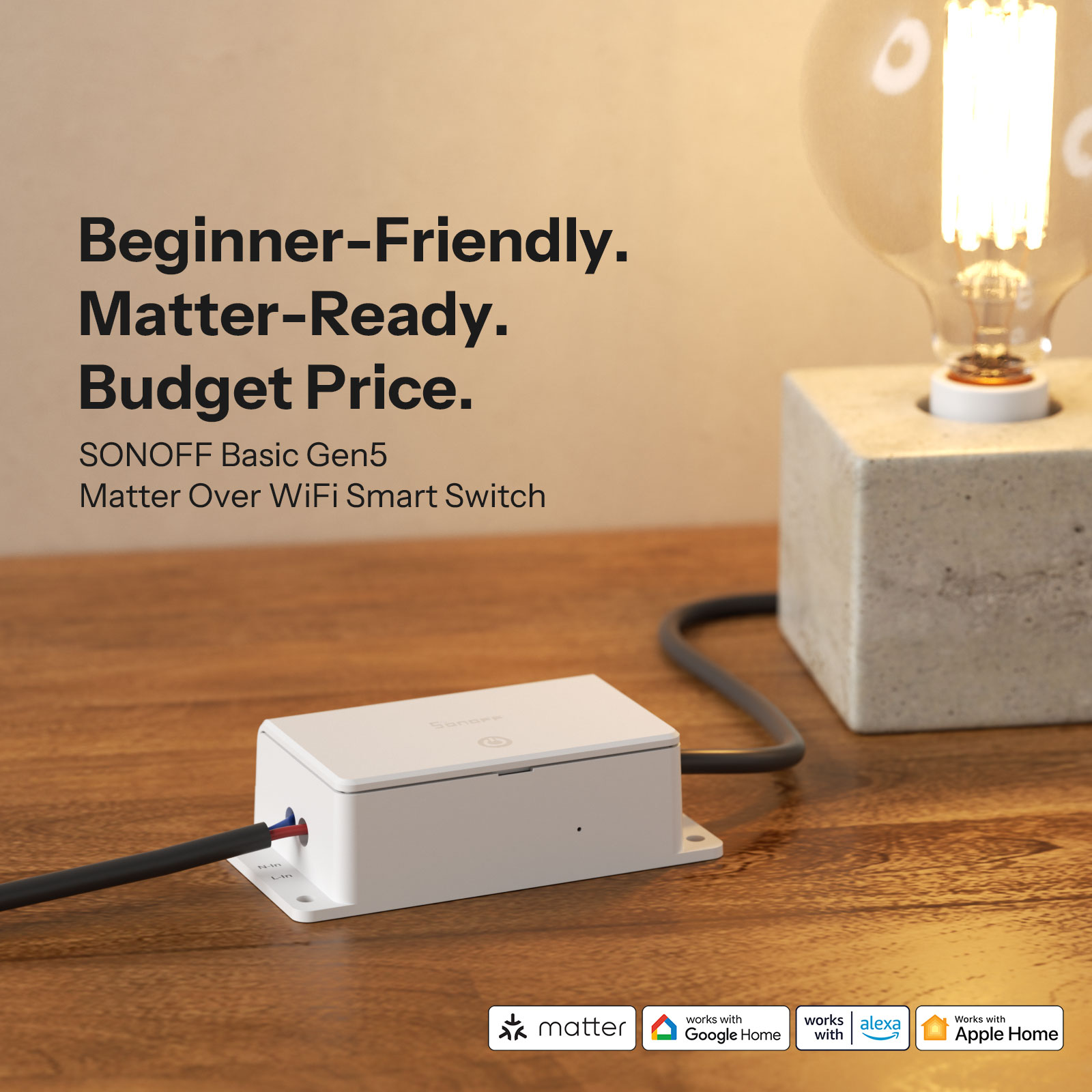 SONOFF BASIC-1GS Gen5 Matter W - Sonoff Basic avaliação e preço