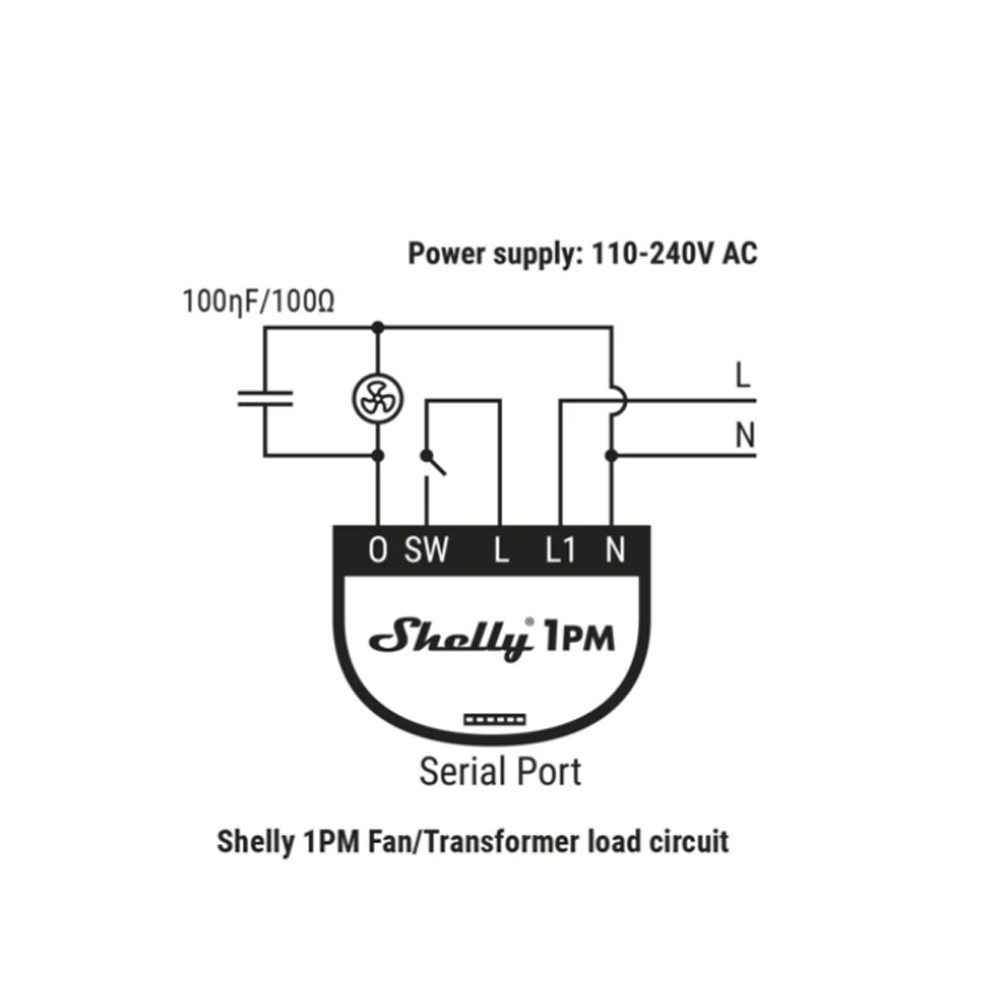 Shelly RC Snubber Indutância C - Shelly Plug avaliação e preço