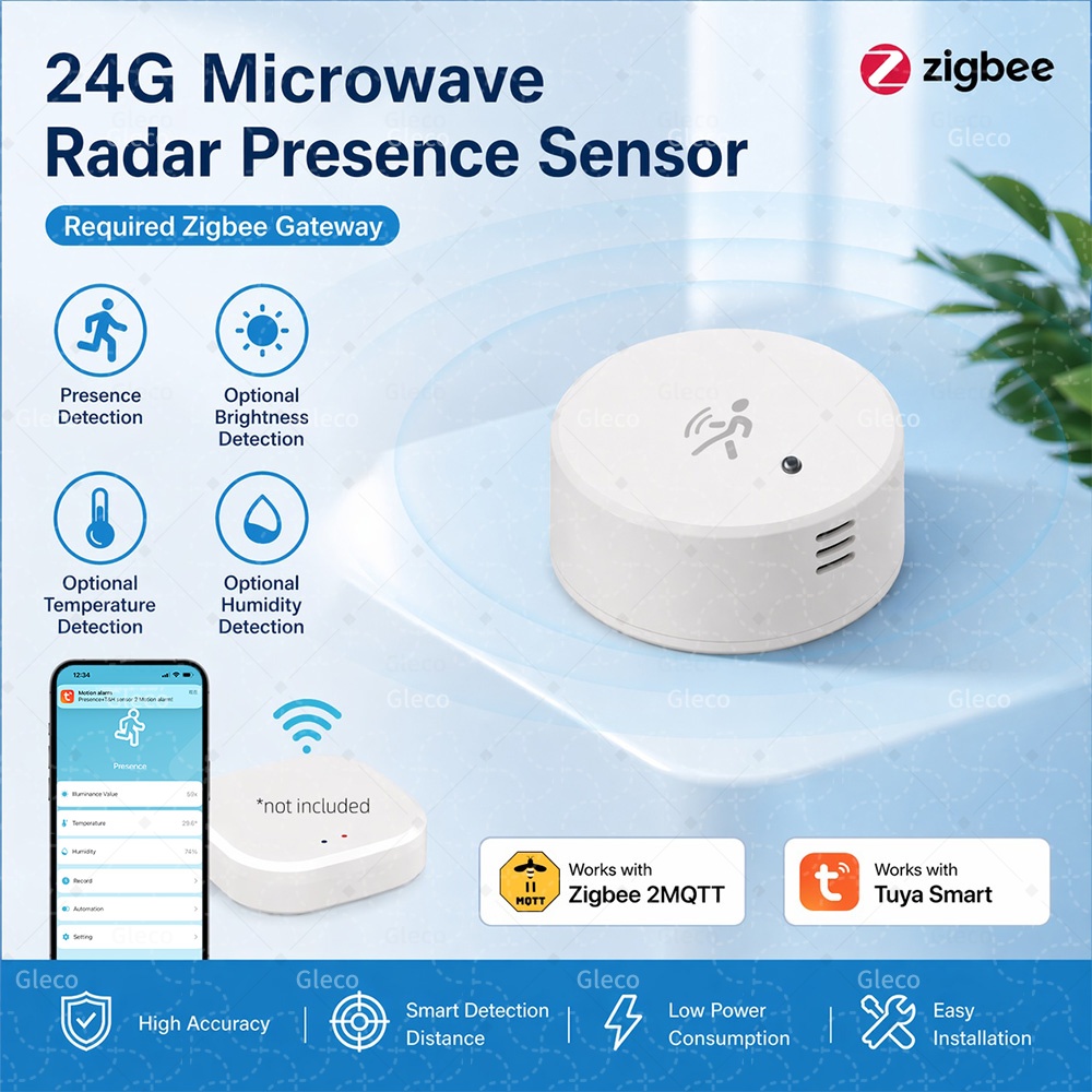 Sensor de Presença Humana Zigb - Tasmota avaliação e preço